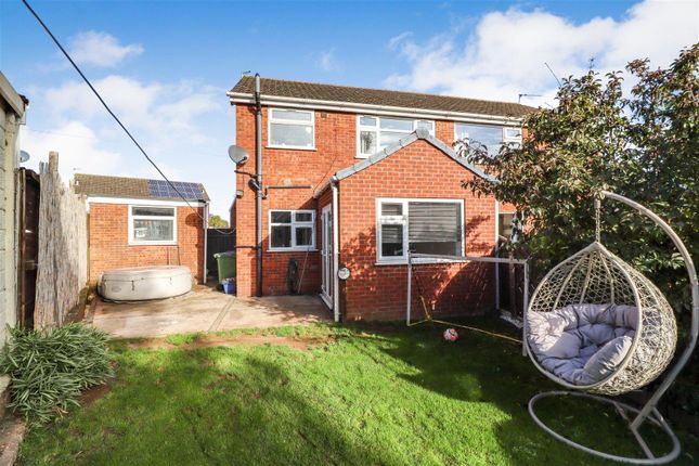 Semi-detached house for sale in Caistor Avenue, Bottesford, Scunthorpe