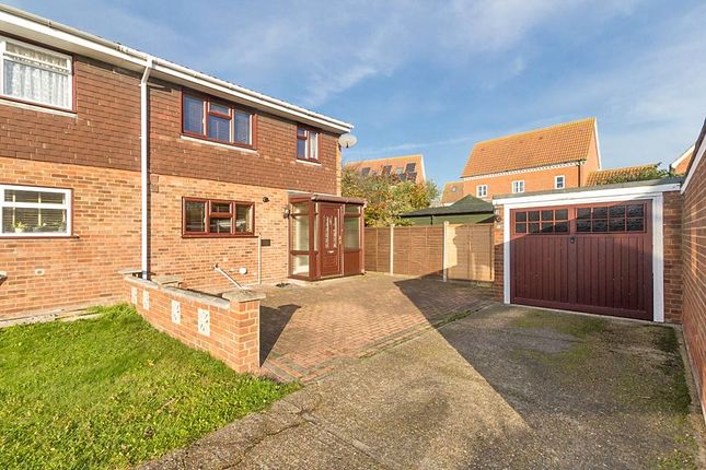 Thumbnail Semi-detached house to rent in Evergreen Close, Iwade, Sittingbourne, Kent