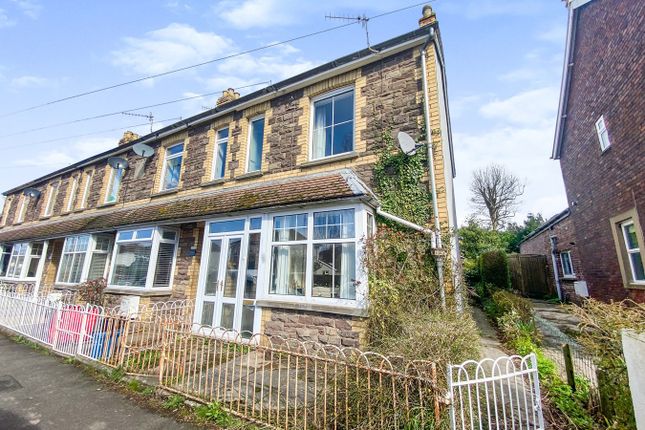 Thumbnail End terrace house for sale in Park Crescent, Abergavenny