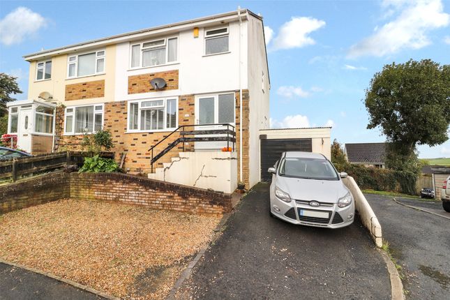 Thumbnail Semi-detached house for sale in Northfield Road, Bideford, Devon