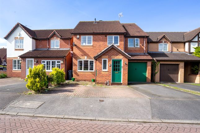 Thumbnail Detached house for sale in Orsett Close, Humberstone, Leicester