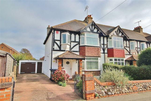 Thumbnail End terrace house for sale in Balcombe Avenue, Broadwater, Worthing, West Sussex
