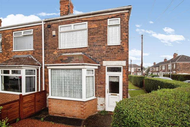 Thumbnail End terrace house for sale in Endymion Street, Hull