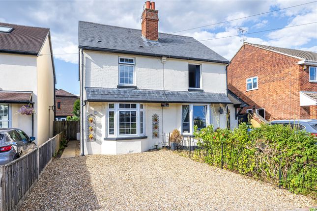 Thumbnail Semi-detached house for sale in Well Path, Horsell, Surrey
