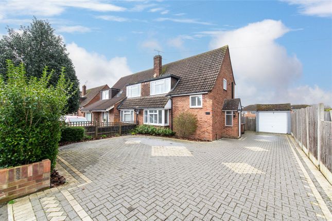 Thumbnail Semi-detached house for sale in Fauchons Close, Bearsted, Kent