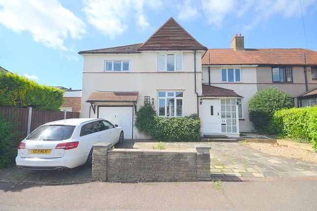 Thumbnail Semi-detached house to rent in Repton Avenue, Romford