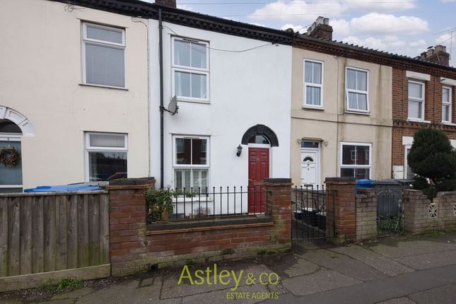 Terraced house for sale in Heath Road, North Norwich
