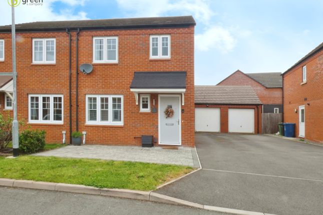 Semi-detached house for sale in Coltsfoot Close, Barley Fields, Tamworth