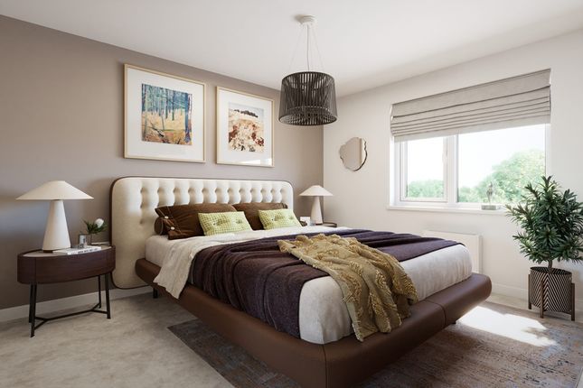 King-Size Main Bedroom Has Space For Storage