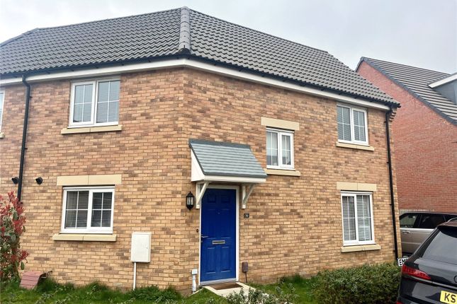 Thumbnail Semi-detached house for sale in Emperor Crescent, Northampton