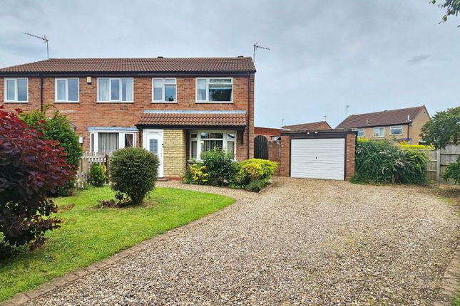 Thumbnail Semi-detached house for sale in Sandhurst Crescent, Sleaford