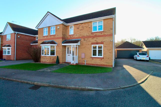 Detached house for sale in Alvis Drive, Yaxley, Peterborough