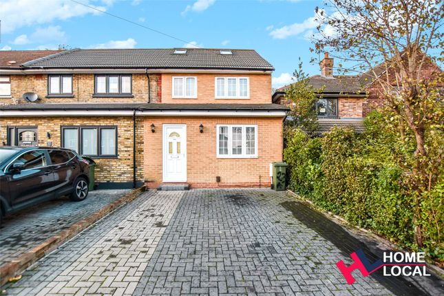 Thumbnail End terrace house for sale in Kingsley Road, Hainult, Ilford