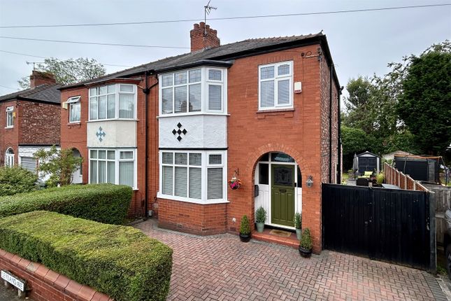 Semi-detached house for sale in Leyland Avenue, Gatley, Cheadle