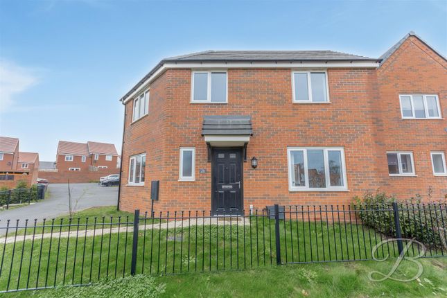 Thumbnail Detached house for sale in Kernel Way, Shirebrook, Mansfield