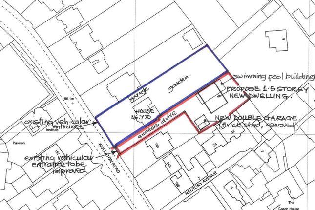 Land for sale in Building Plot, Wollaton Road, Wollaton, Nottingham