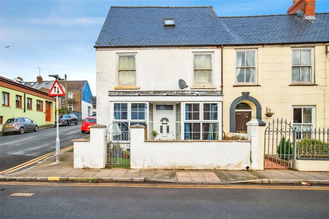 Thumbnail End terrace house for sale in Charles Street, Milford Haven, Pembrokeshire