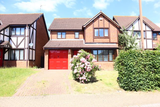 Thumbnail Detached house to rent in Paxton Crescent, Shenley Lodge, Milton Keynes