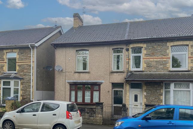 Thumbnail Semi-detached house for sale in Danygraig Road, Risca, Newport