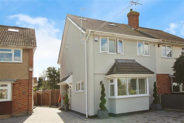 Thumbnail Semi-detached house for sale in Stephens Crescent, Horndon-On-The-Hill, Stanford-Le-Hope
