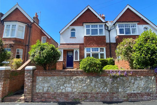 Thumbnail Semi-detached house for sale in Milton Road, Eastbourne, East Sussex