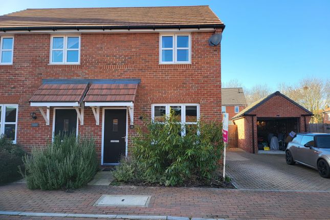 Thumbnail Semi-detached house for sale in Teasel Bank, Harwell, Didcot, Oxon