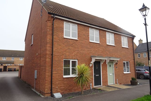 Thumbnail Semi-detached house to rent in Bluebell Walk, Witham St. Hughs, Lincoln