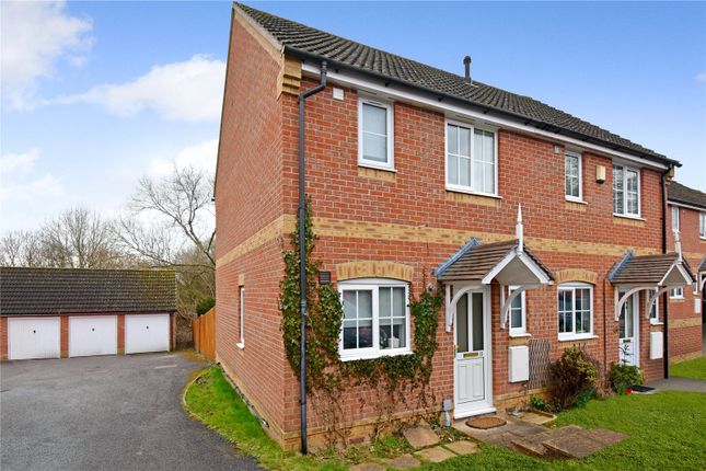 Thumbnail End terrace house to rent in Marston Drive, Newbury, Berkshire