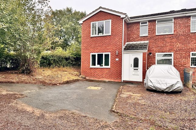 Thumbnail Semi-detached house for sale in Hartleyburn, Tamworth