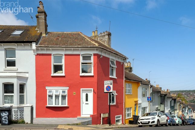 Thumbnail Terraced house to rent in Queens Park Road, Brighton