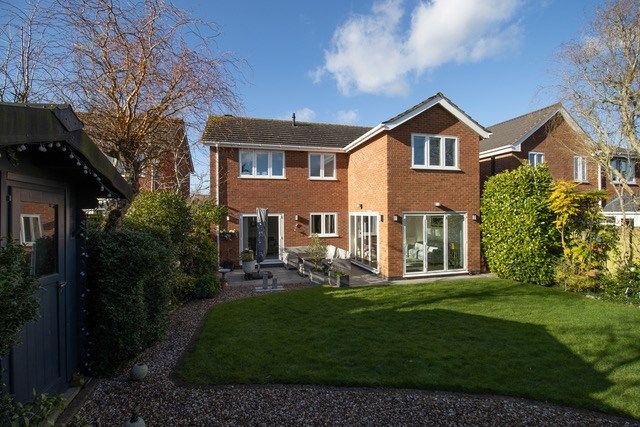 Thumbnail Detached house for sale in Murray Close, Broughton Astley, Leicester