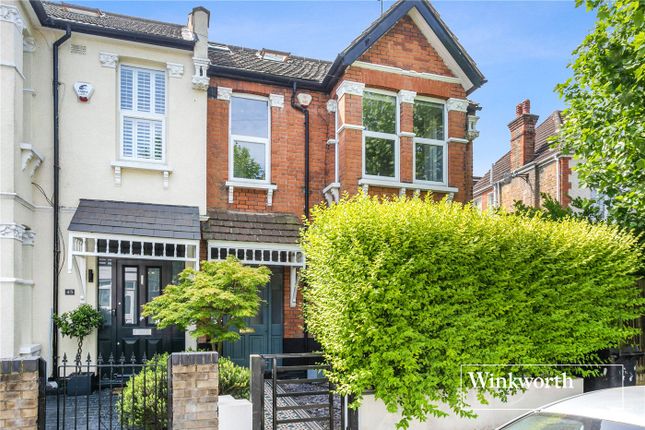 Thumbnail End terrace house for sale in Fallow Court Avenue, North Finchley, London