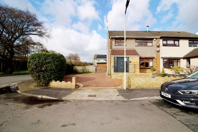 Semi-detached house for sale in Brookway, Tonteg, Pontypridd