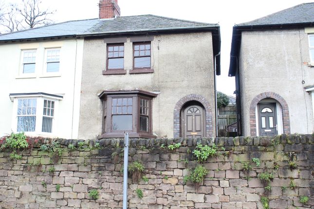 Semi-detached house for sale in Shortlands, Belper, Derbyshire.