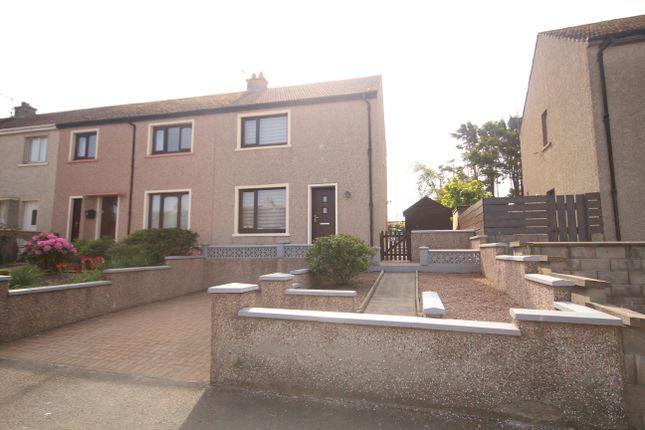 Thumbnail End terrace house for sale in Berrymuir Road, Macduff