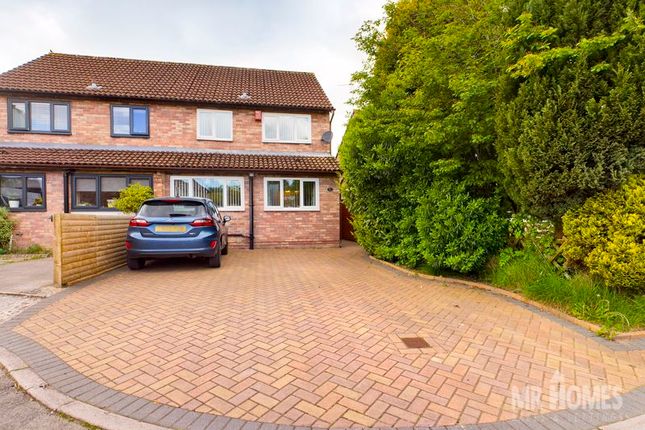 Thumbnail Semi-detached house for sale in Jestyn Close, Michaelston-Super-Ely, Cardiff
