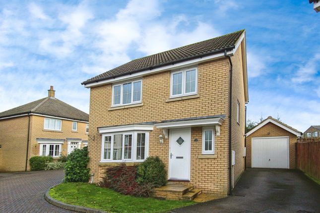 Thumbnail Detached house for sale in Ashleaf Close, Haddenham, Ely