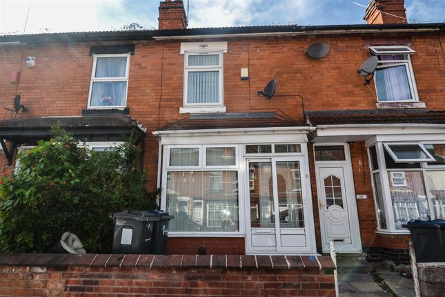 Thumbnail Terraced house to rent in Solihull Road, Sparkhill, Birmingham, West Midlands
