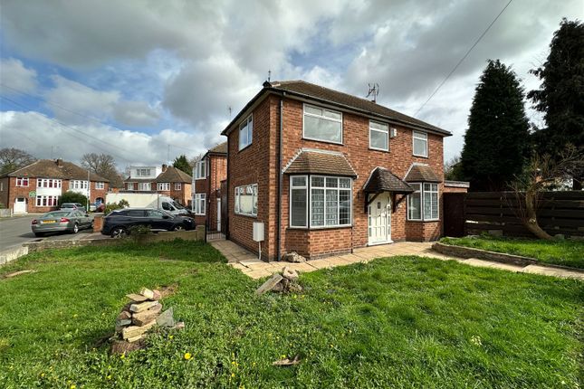 Thumbnail Detached house for sale in Braunstone Close, Leicester