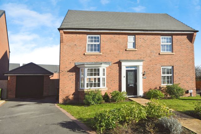 Thumbnail Detached house for sale in Whittle Way, Fernwood, Newark