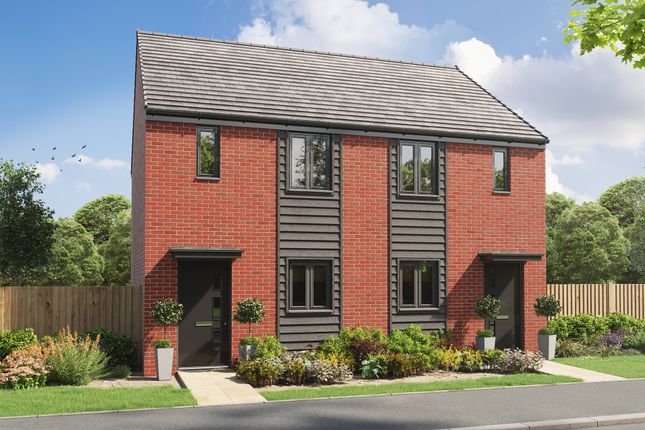 Terraced house for sale in "The Alnmouth" at Bluebell Way, Whiteley, Fareham