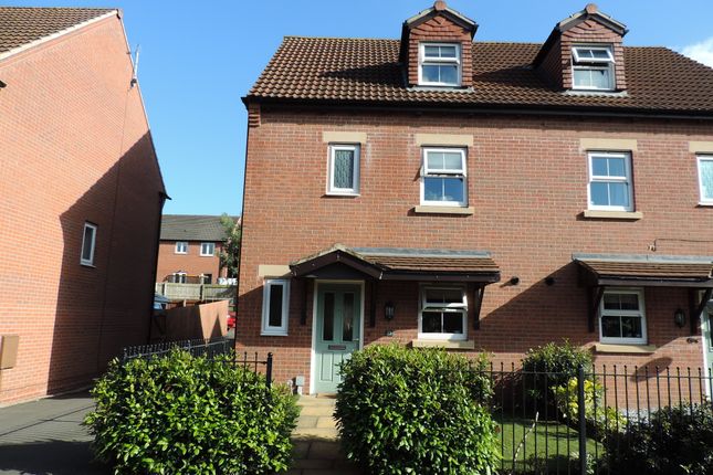Thumbnail Semi-detached house for sale in Vicarage Walk, Clowne
