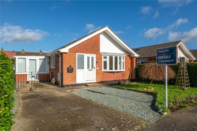 Thumbnail Bungalow for sale in St. Benedicts Close, Cranwell Village, Sleaford, Lincolnshire