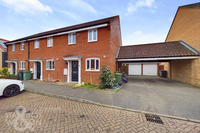 End terrace house for sale in Fortress Road, Carbrooke, Thetford