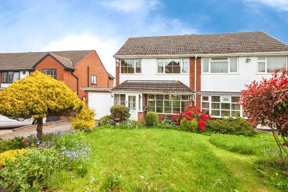 Thumbnail Semi-detached house for sale in Lawnswood Avenue, Chasetown, Burntwood