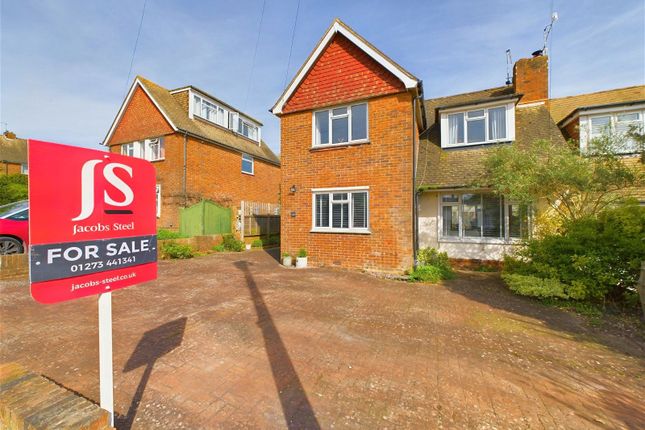 Thumbnail Semi-detached house for sale in Ravensbourne Avenue, Shoreham-By-Sea