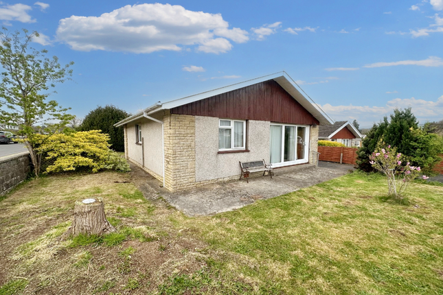 Thumbnail Detached bungalow for sale in Pendre Close, Brecon