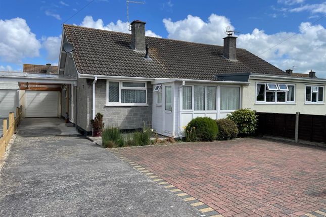 Thumbnail Semi-detached bungalow for sale in Little Pen, Berrow, Burnham-On-Sea