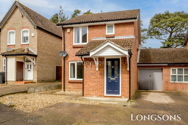 Link-detached house for sale in Hamilton Close, Swaffham