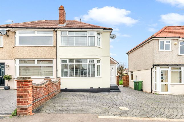 Thumbnail Semi-detached house for sale in Clinton Avenue, Welling, Kent